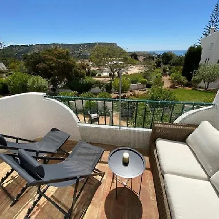 Serenity Bright Flat T3, 2 Terraces Seaview 600m Luz